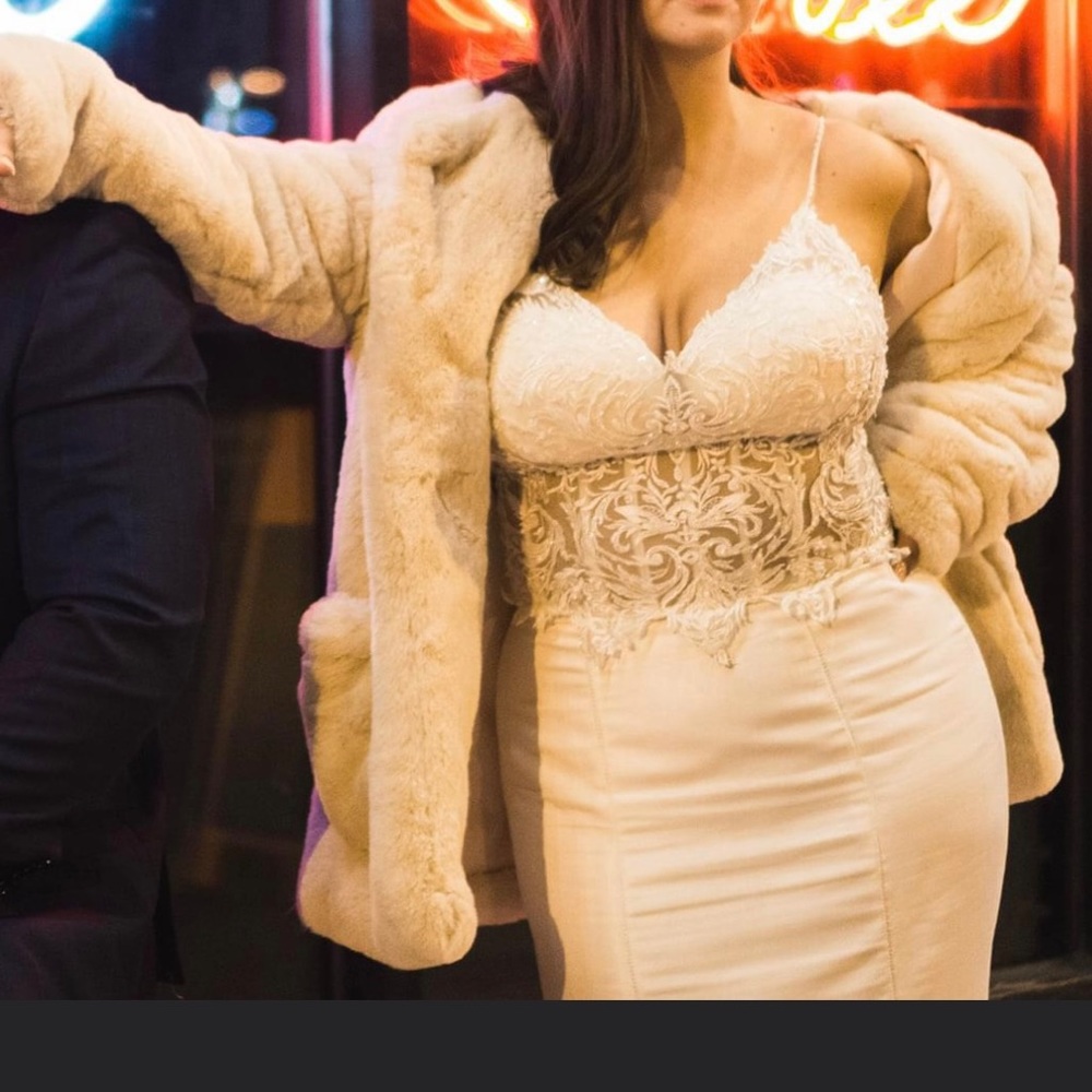 Plush Light Pink / Blush Faux Fur Coat